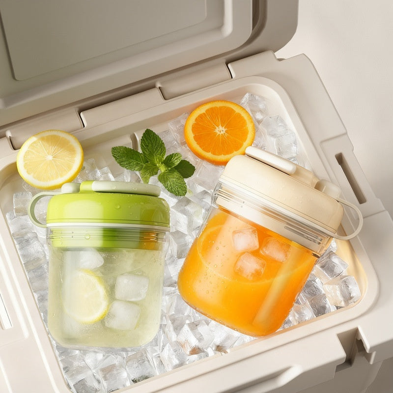 3-in-1 Ice Cube Tray Water Cup Household Breakfast Cup Gronata