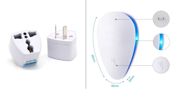 Ultrasonic LED mosquito repellent Gronata