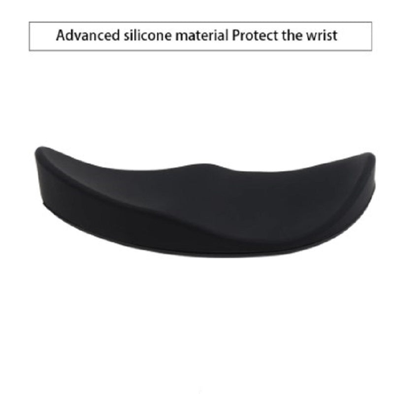 Ergonomic Mouse Wrist Rest Mouse Pads Silicon Gel Non-Slip Streamline Wrist Rest Support Mat Computer Mouse Pad For Office Gaming PC Accessories Gronata