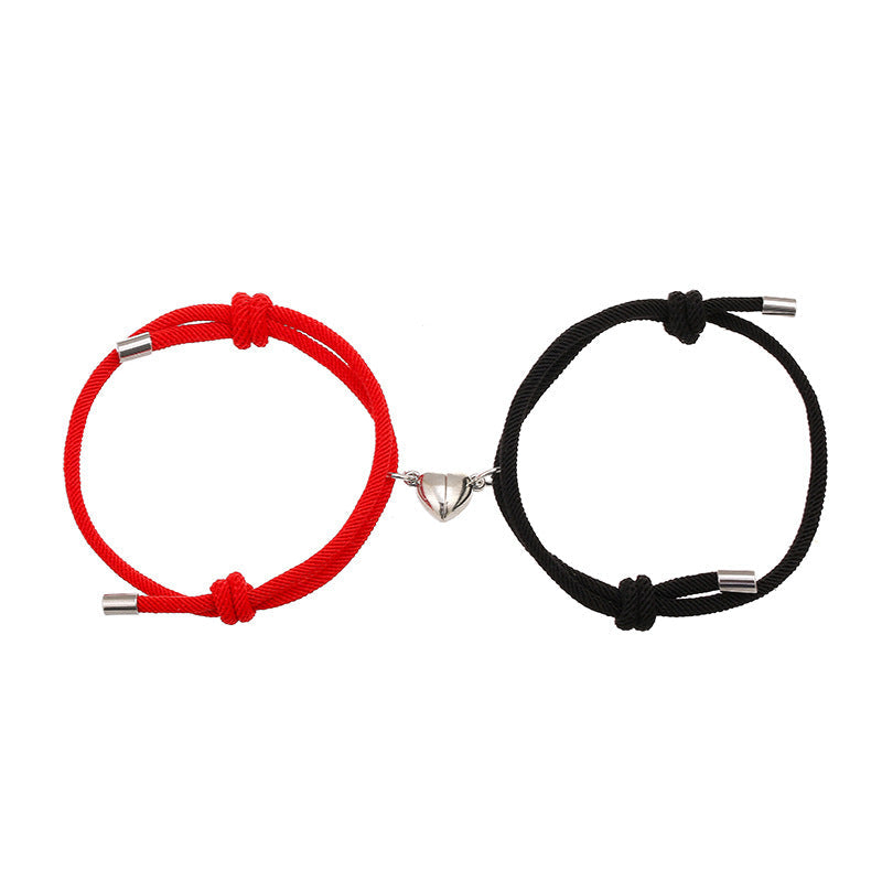 Simple Nylon Love Magnetic Bracelet Gronata