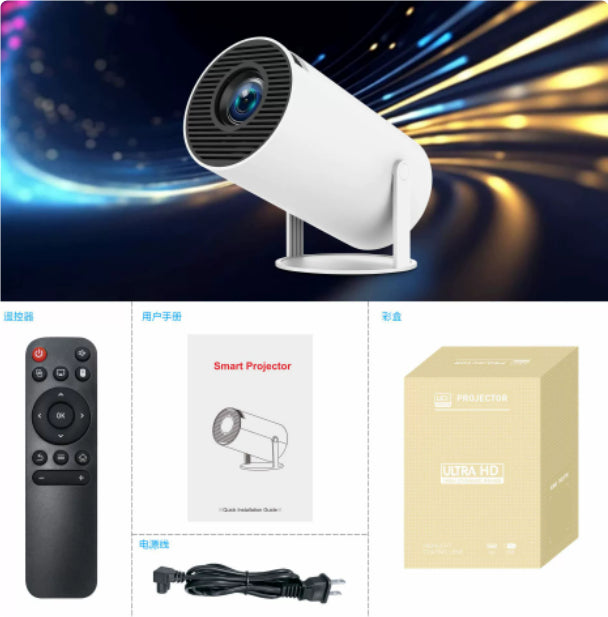 Ultra Short Focus Hy300ultra HD 4K Projector Home Mini Gronata