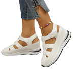 Summer Wedge Baotou Hollow Women's Breathable Shoes Gronata