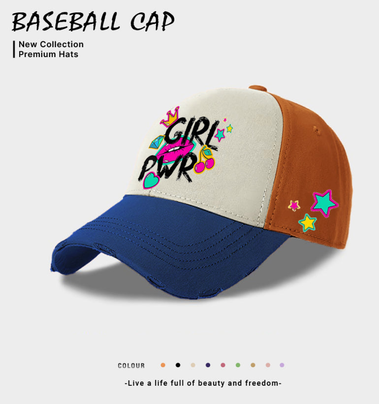 European And American Style Casual Baseball Cap For Women Gronata