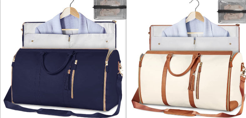 Large Capacity Travel Duffle Bag Women's Handbag Folding Suit Bag Waterproof Clothes Totes Gronata