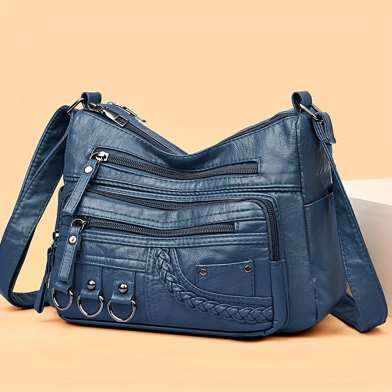 Women's Fashion Casual Soft Leather Bag Gronata