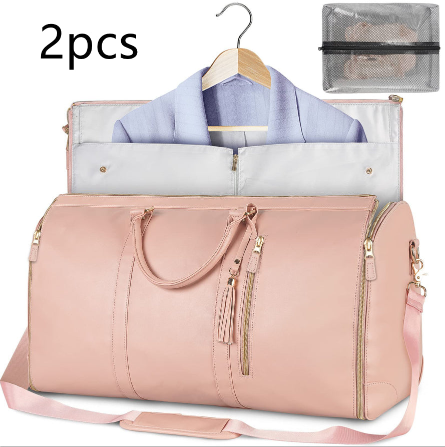 Large Capacity Travel Duffle Bag Women's Handbag Folding Suit Bag Waterproof Clothes Totes Gronata