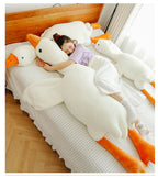 Cute Big White Geese Pillow Plush Toy Gronata