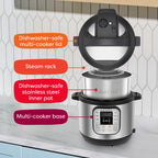 Instant Pot Duo 7-in-1 Electric Pressure Cooker, Slow Cooker, Rice, Steamer, Sauté, Yogurt Maker, Warmer & Sterilizer, Includes App With Over 800 Recipes, Stainless Steel, 6 Quart Gronata
