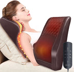 Boriwat Back Massager with Heat, 3D Kneading Massage Pillow for Back, Neck, Shoulder, Leg Pain Relief Deep Tissue, Gifts for Women Men Mom Dad Gronata