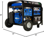 DuroMax XP13000HX 13,000-Watt Dual Fuel Portable Generator - Gas & Propane, Electric Start, Whole Home Power Backup, Transfer Switch Ready, RV & Emergency Ready Gronata