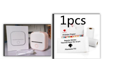Portable Mini Thermal Label Printer Home Photo Printer Student Wrong Question Printer Bluetooth-compatible Mini Label Printer Price Tag Gronata