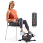 Sunny Health & Fitness Dual Function Smart Motorized Mini Bike Trainer, Under Desk Exercise Machine for Senior Training, Arm/Leg Cardio Cycle Workout, Free SunnyFit App Bluetooth Link-SF-B020029SMART Gronata