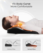 Boriwat Back Massager with Heat, 3D Kneading Massage Pillow for Back, Neck, Shoulder, Leg Pain Relief Deep Tissue, Gifts for Women Men Mom Dad Gronata