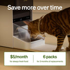 PETLIBRO Automatic Cat Feeder, 5G WiFi Automatic Dog Food Dispenser with Freshness Preservation, 5L Timed Pet Feeder with Low Food Sensor, Up to 10 Meals Per Day Gronata