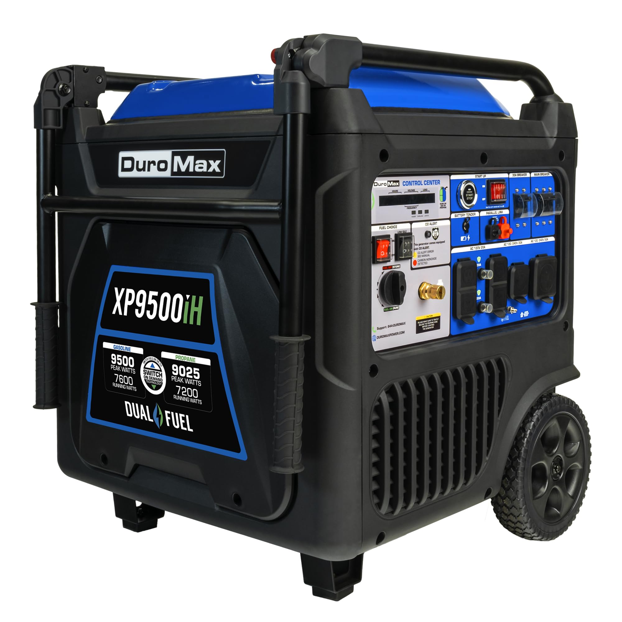 DuroMax XP2300iH 2,300-Watt Dual Fuel Portable Digital Inverter Generator - Gas & Propane, RV & Emergency Ready Gronata