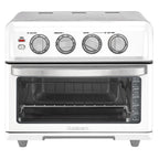 Cuisinart Air Fryer Toaster Oven, 1800W, 8-in-1 with Air Fry, Convection, Broil & Warm, 0.6 Cubic Feet, 60-Minute Timer, TOA-70NAS, Stainless Steel Gronata