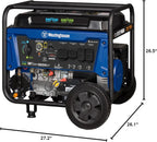 Westinghouse 12500 Watt Dual Fuel Home Backup Portable Generator, Remote Electric Start, Transfer Switch Ready, Gas and Propane Powered Gronata