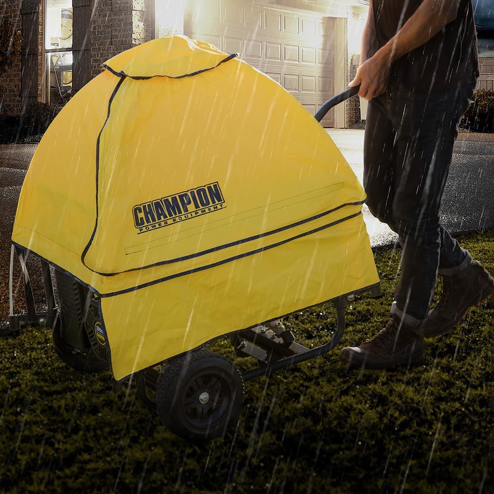 Champion Power Equipment 100376 Storm Shield Severe Weather Portable Generator Cover by GenTent for 4000 to 12,500-Starting Watt Generators Gronata