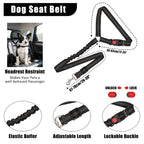 YXFDOYT No Pull Dog Harness Adjustable Collar & Leash Set - Dog Halter Harnesses Collapsible Bowls & Poop Bag Dispenser Muzzle ID Tags Toys Fits Small Medium Large Dogs (Pink-L) Gronata