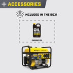Champion Power Equipment 4375-Watt RV Ready Portable Generator with Free 3-Year Warranty Gronata