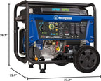 Westinghouse 9500 Peak Watt Dual Fuel Home Backup Portable Generator, Electric Start, Transfer Switch Ready, Gas & Propane Powered, CO Sensor Gronata