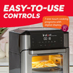 Instant Pot 6QT VORTEX Plus Air Fryer, 6-in-1, Air Fry, Broil, Dehydrate, Crisp, Roast, Reheat, Bake, Dishwasher-Safe Airfryer basket, from the Makers of Instant Pot, Stainless Steel Gronata