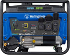 Westinghouse 4650 Peak Watt Dual Fuel Portable Generator, RV Ready 30A Outlet, Gas & Propane Powered, CO Sensor Gronata