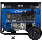 Westinghouse 6600 Peak Watt Home Backup Portable Generator, Transfer Switch Ready 30A Outlet, RV Ready 30A Outlet, Gas Powered, CO Sensor Gronata