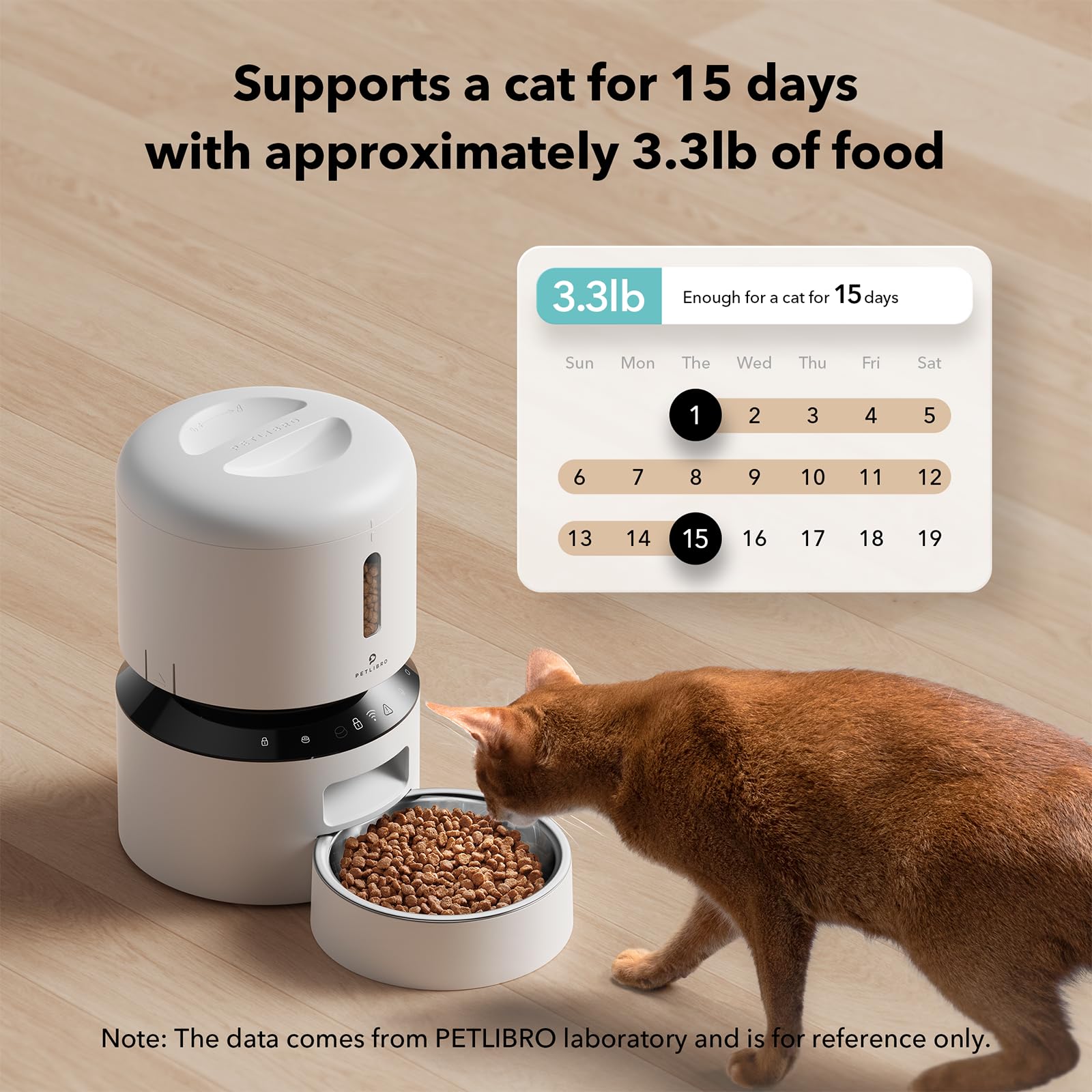 PETLIBRO Automatic Cat Feeder, 5G WiFi Automatic Dog Food Dispenser with Freshness Preservation, 5L Timed Pet Feeder with Low Food Sensor, Up to 10 Meals Per Day Gronata
