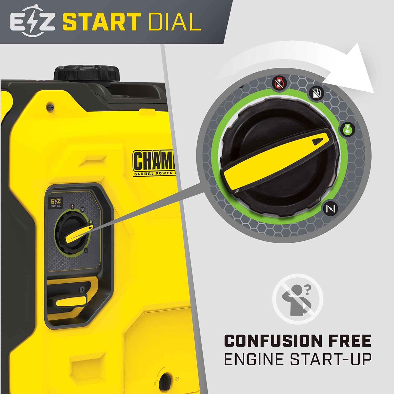 Champion Power Equipment 6500-Watt RV Ready Portable Inverter Generator with Quiet Technology and CO Shield Gronata