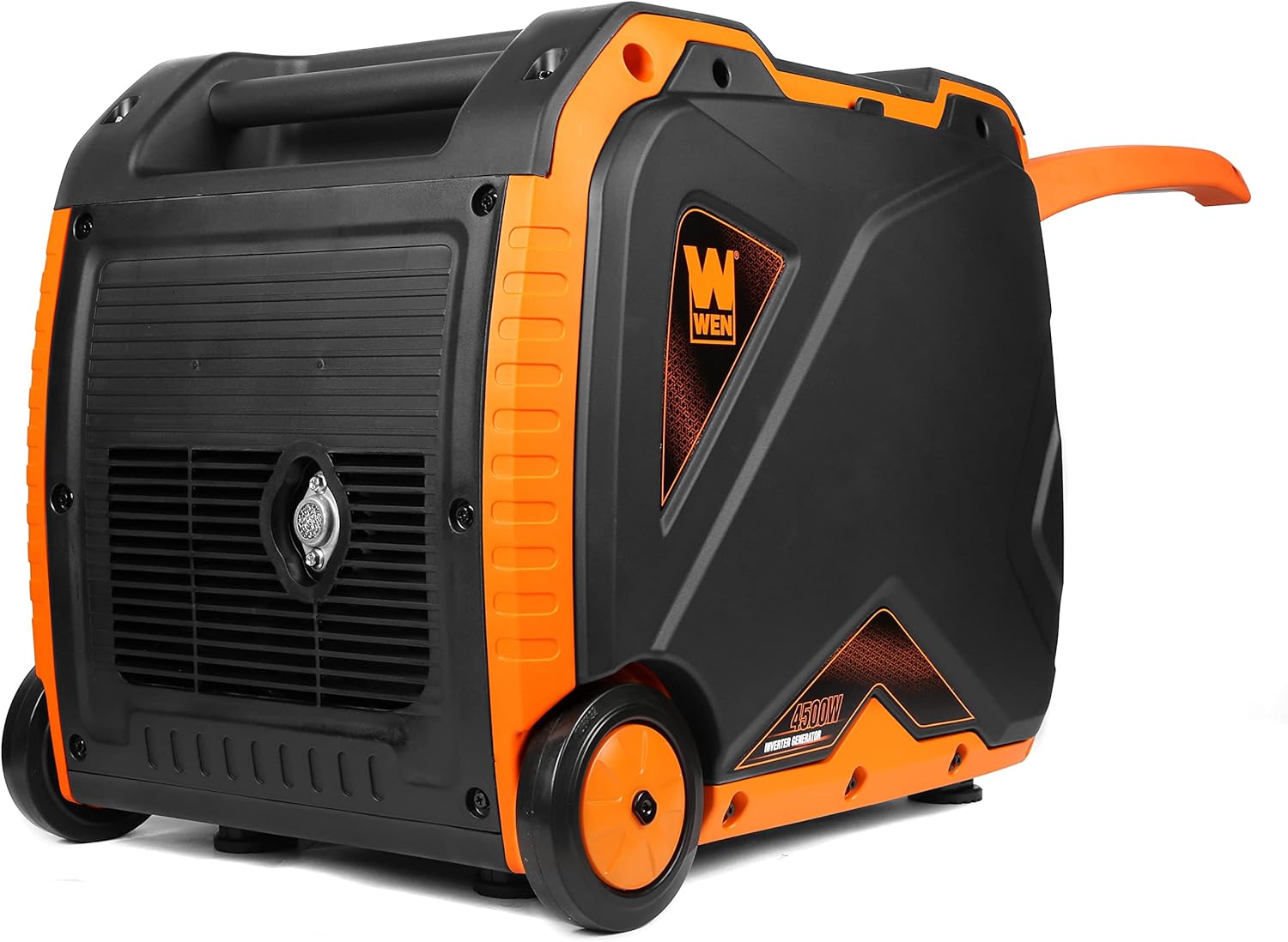 WEN 56450iX Dual Super Quiet 4500-Watt RV-Ready Portable Inverter Generator with Fuel Shut-Off and CO Watchdog Black Gronata