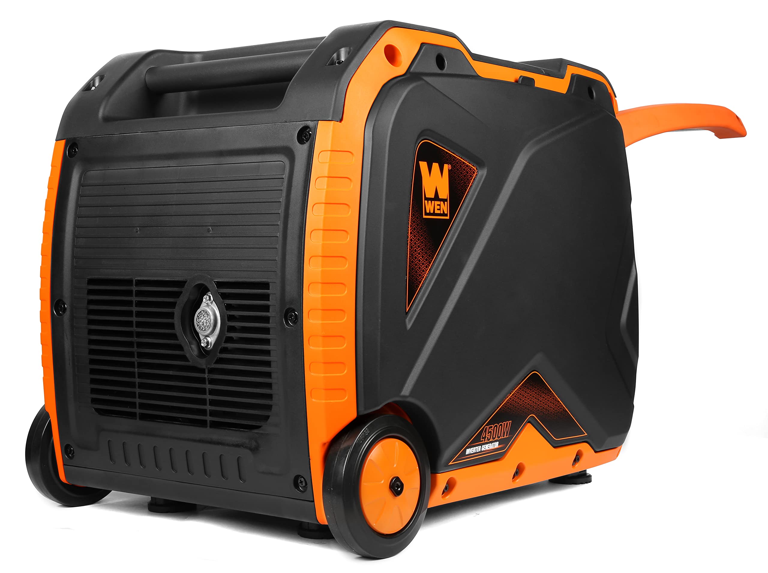 WEN 56450iX Dual Super Quiet 4500-Watt RV-Ready Portable Inverter Generator with Fuel Shut-Off and CO Watchdog Black Gronata