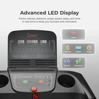 Sunny Health & Fitness Active 400 Smart Auto Incline Treadmill – Foldable Running Machine w/Bluetooth, Wi-Fi, 12% Incline, Shock Absorption & SunnyFit Fitness App - SF-T724012 Gronata
