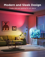 Govee Tree Floor Lamp Compatible with Matter, 3 Rotatable Lights with LuminBlend Technology, Standing Lamp with 64 Dynamic Scenes, Music Sync, Ideal Floor Lamp for Living Room, Bedroom, Office Gronata