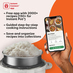 Instant Pot Duo 7-in-1 Electric Pressure Cooker, Slow Cooker, Rice, Steamer, Sauté, Yogurt Maker, Warmer & Sterilizer, Includes App With Over 800 Recipes, Stainless Steel, 6 Quart Gronata