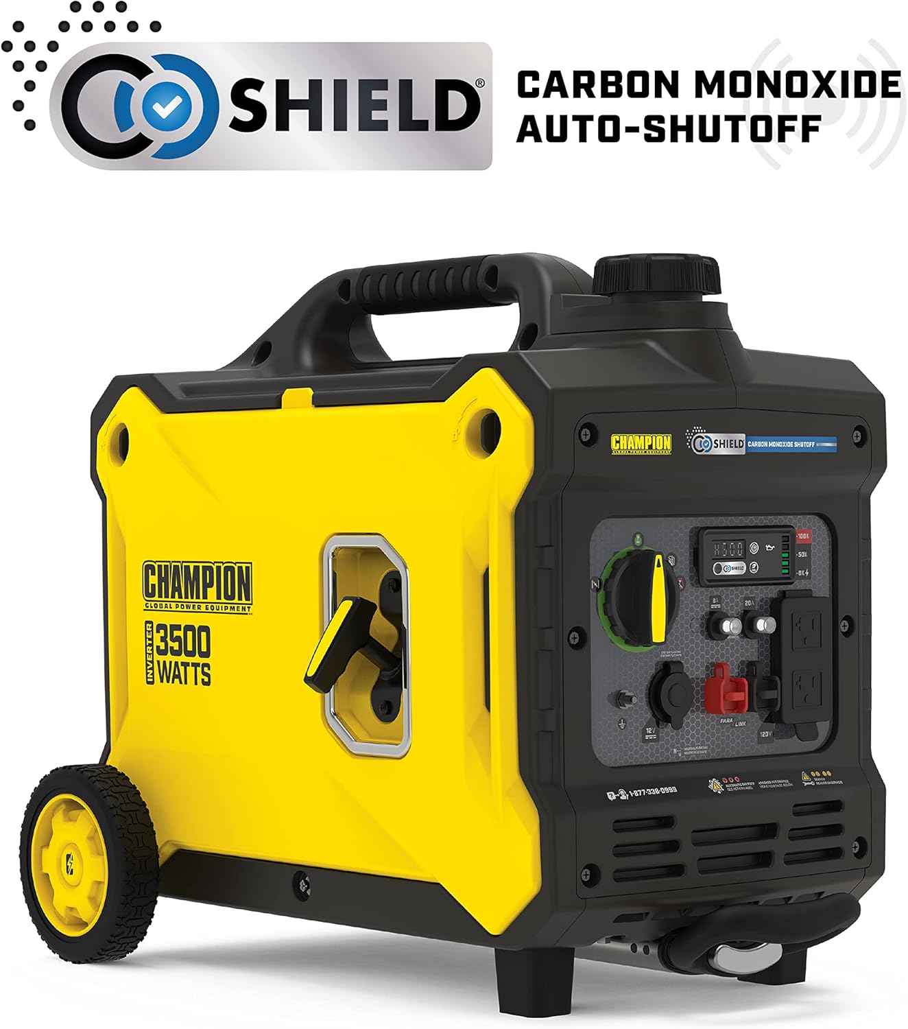 Champion Power Equipment 3500-Watt Portable Inverter Generator with Quiet Technology and CO Shield Gronata
