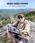 Anker SOLIX C200 DC Power Bank Station and 60W Solar Panel, 192Wh Portable Power Station, LiFePO4 Battery, 200W Solar Generator, For Outdoor, Camping, Traveling, and Emergencies Gronata