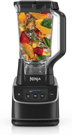 Ninja Professional Blender | Smoothie Blending, Drink Mixer, Grinder, Ice Crusher, Frozen Fruit Blending | 1000W Power, Total Crushing Technology, XL 72-oz. Pitcher | Black & Grey | BL610 Gronata