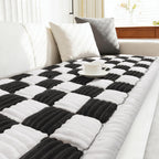 Couch Cushion Cover for dogs Sofa Cover Washable Pet Love Seat Couch Covers for Sofa Slipcovers Couch Protector Blanket for Dogs Sofa Cushion Covers for Pets Washable Pad Black 70x150cm/27.6x59in Gronata