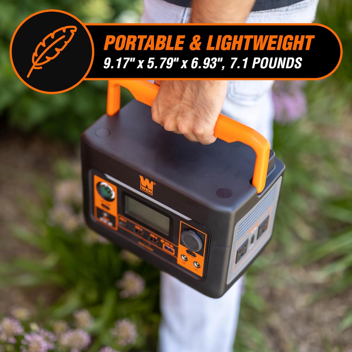 WEN 300-Watt 269Wh Lithium-Ion Power Station and Battery-Powered Inverter Generator (PP300i) Gronata
