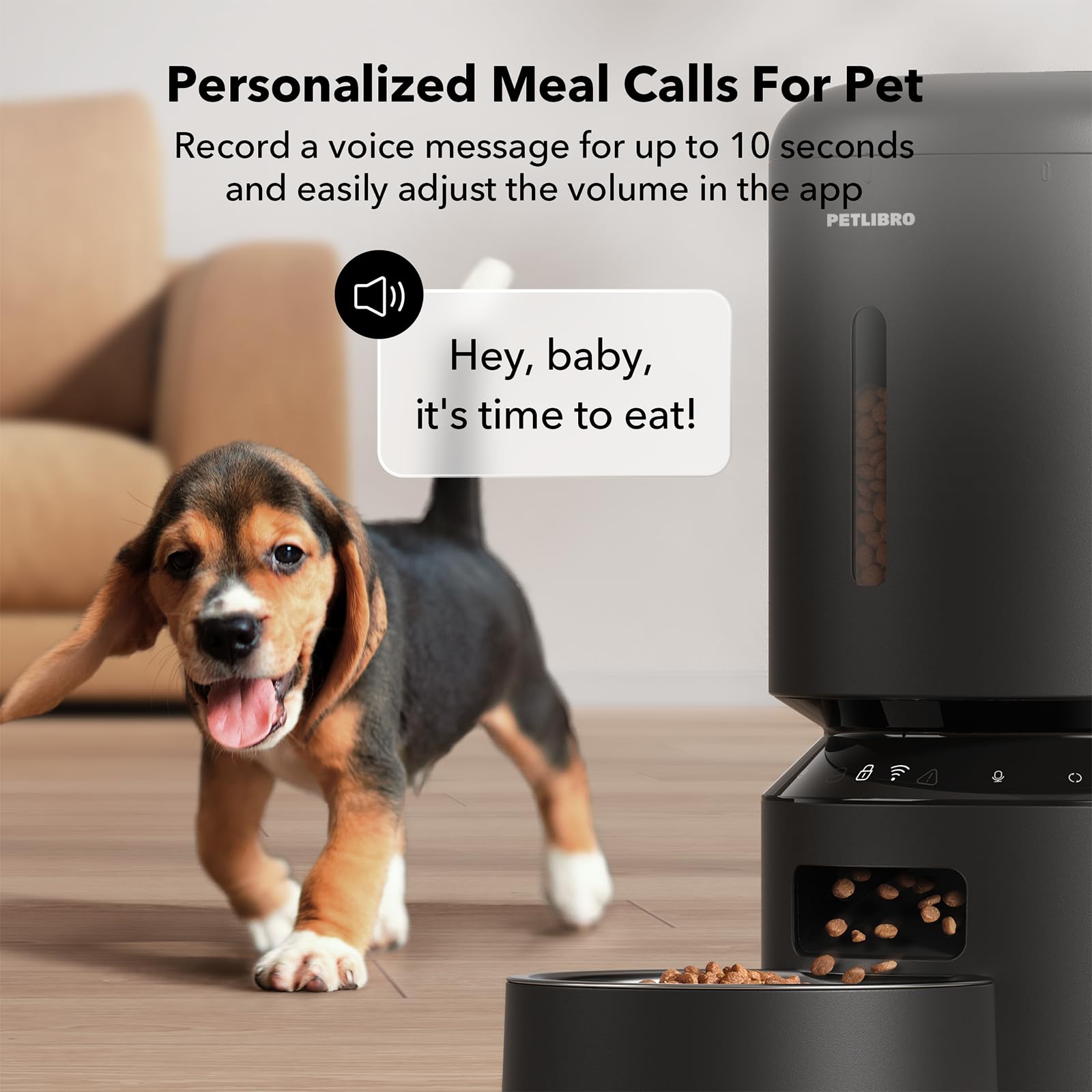 PETLIBRO Automatic Cat Feeder, 5G WiFi Automatic Dog Food Dispenser with Freshness Preservation, 5L Timed Pet Feeder with Low Food Sensor, Up to 10 Meals Per Day Gronata