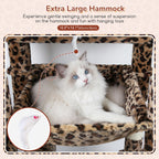 Globlazer Heavy Duty Cat Tree, 70 inch Sturdy Cat Tree for Indoor Cats Extra Large Cat Tower with Scratching Post, Hammock, Cat Condo for Adult Cats Kittens, F70 Pro, Light Grey Gronata