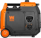 WEN Quiet and Lightweight 4800-Watt Dual Fuel RV-Ready Electric Start Portable Inverter Generator with Fuel Shut Off and CO Watchdog (DF480iX) Gronata