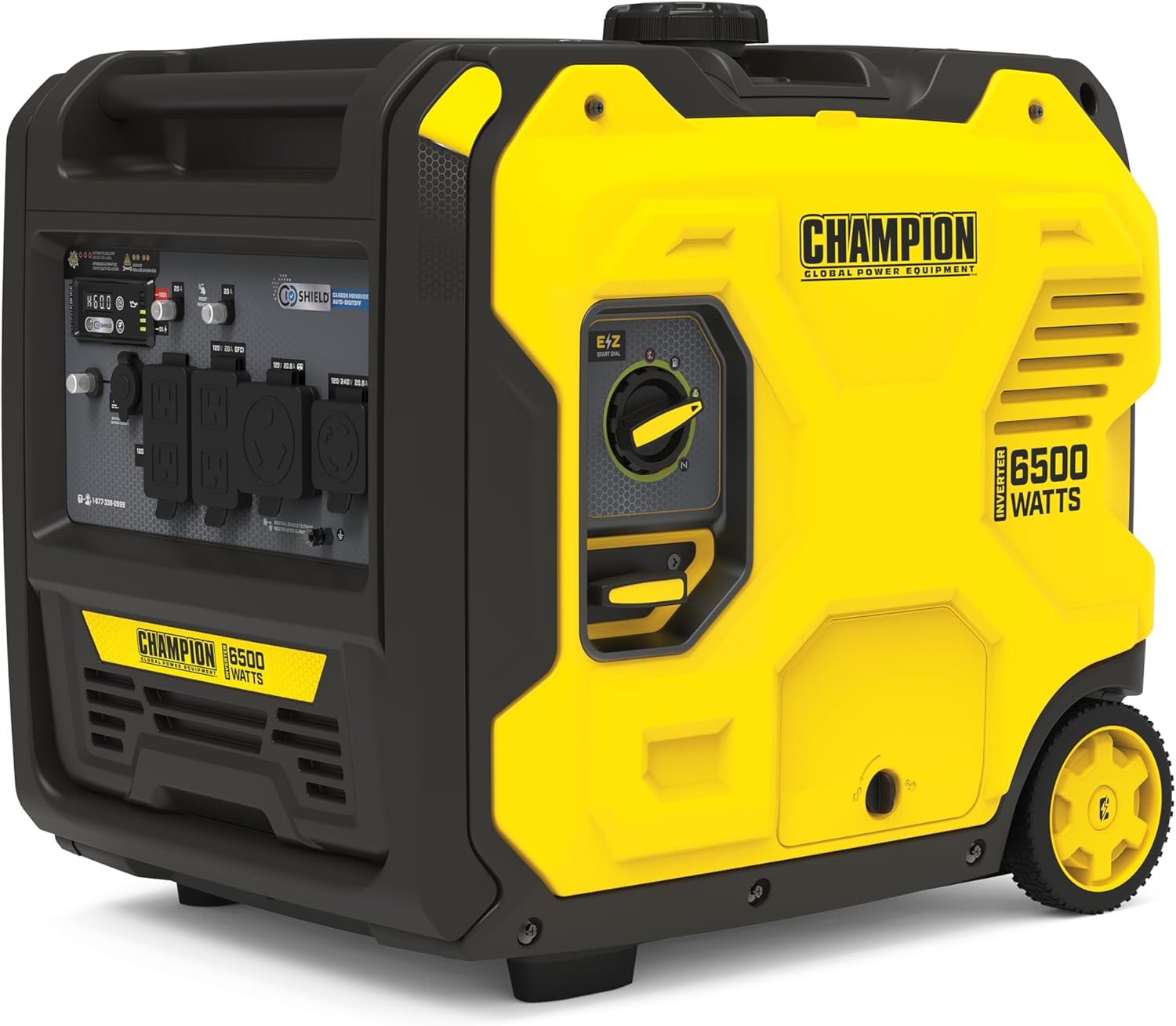 Champion Power Equipment 6500-Watt RV Ready Portable Inverter Generator with Quiet Technology and CO Shield Gronata