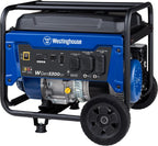 Westinghouse 6600 Peak Watt Home Backup Portable Generator, Transfer Switch Ready 30A Outlet, RV Ready 30A Outlet, Gas Powered, CO Sensor Gronata