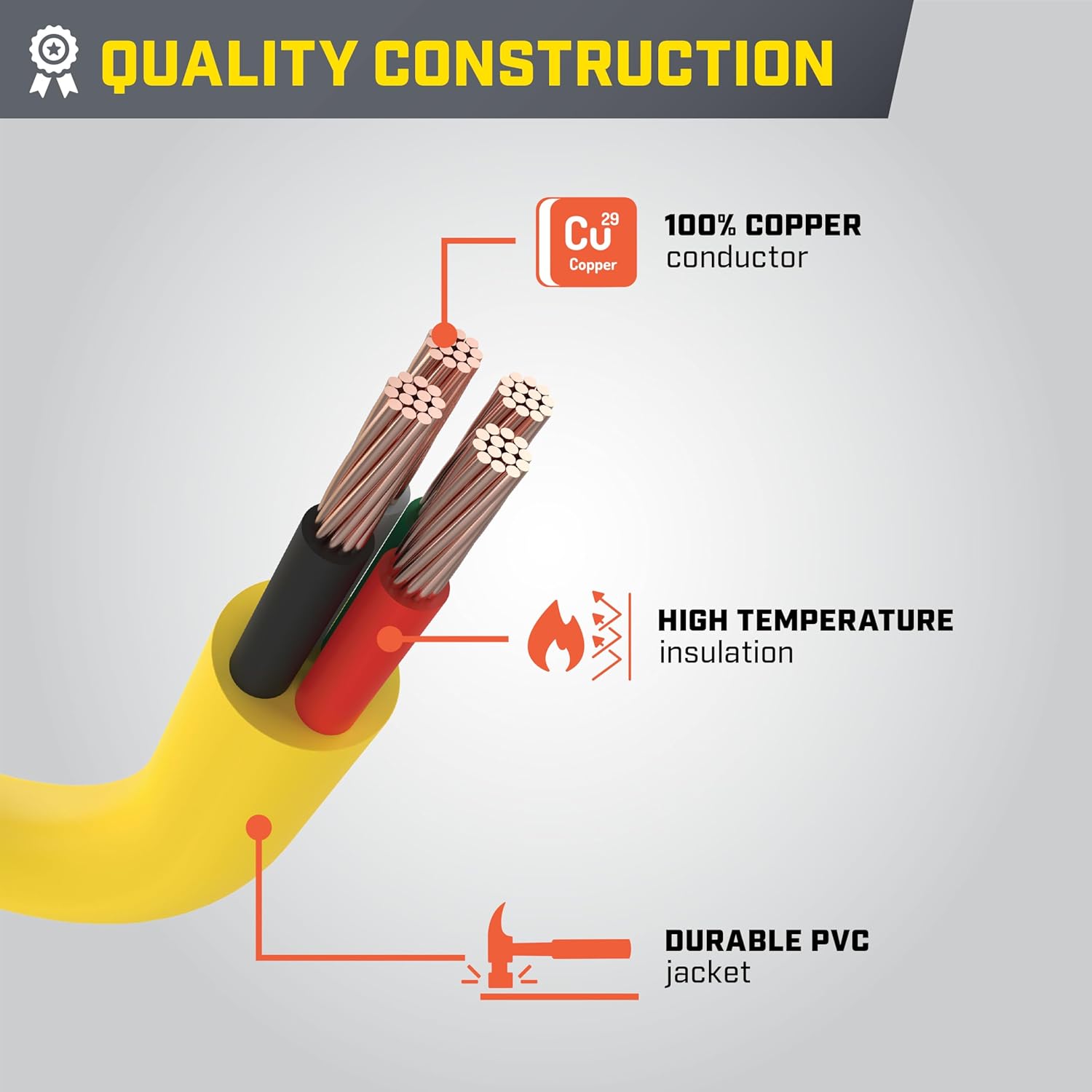 Champion Power Equipment 2 ft. 30A 250V Generator Adapter Cord Gronata