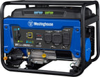 Westinghouse 4650 Peak Watt Dual Fuel Portable Generator, RV Ready 30A Outlet, Gas & Propane Powered Gronata