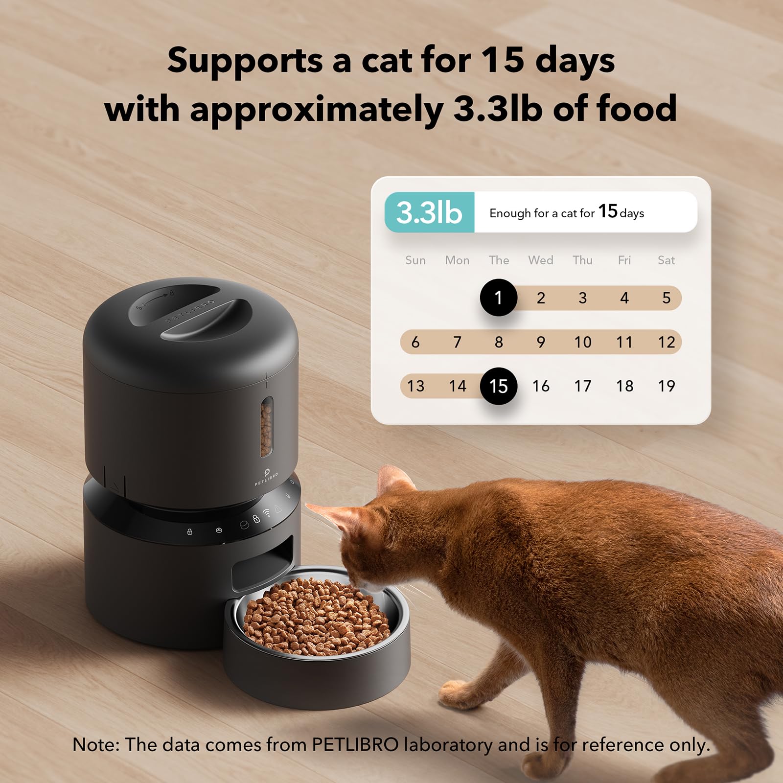 PETLIBRO Automatic Cat Feeder, 5G WiFi Automatic Dog Food Dispenser with Freshness Preservation, 5L Timed Pet Feeder with Low Food Sensor, Up to 10 Meals Per Day Gronata