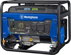 Westinghouse 4650 Peak Watt Dual Fuel Portable Generator, RV Ready 30A Outlet, Gas & Propane Powered, CO Sensor Gronata