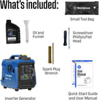 Westinghouse 2800 Peak Watt Super Quiet & Lightweight Portable Inverter Generator, Gas Powered, CO Sensor, Parallel Capable, Long Run Time Gronata